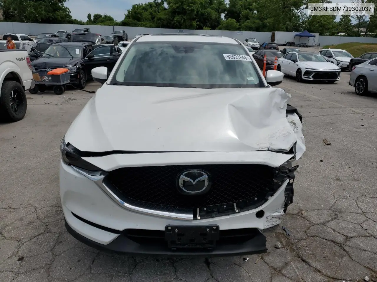 2018 Mazda Cx-5 Grand Touring VIN: JM3KFBDM7J0302037 Lot: 63021845