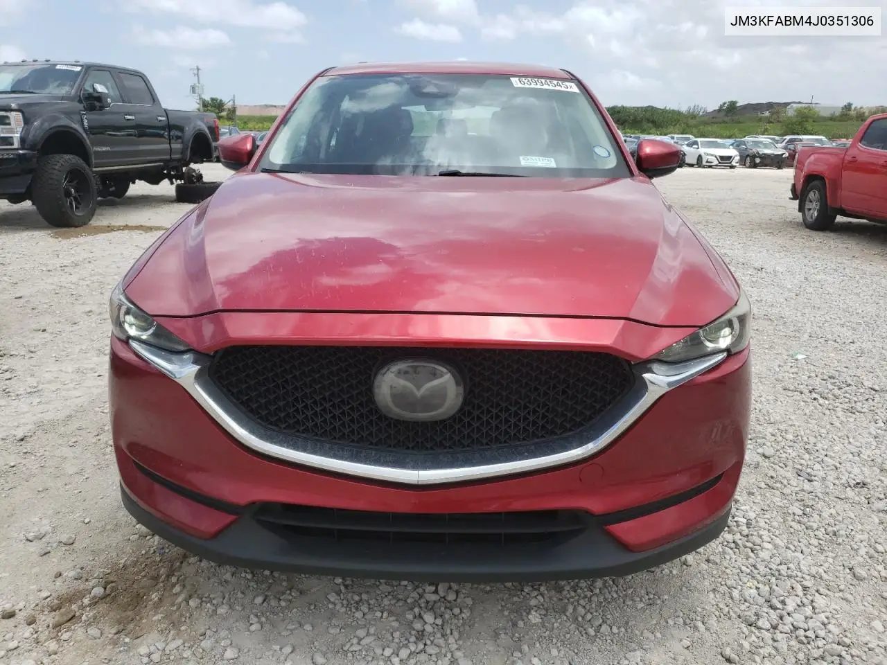 2018 Mazda Cx-5 Sport VIN: JM3KFABM4J0351306 Lot: 63994545