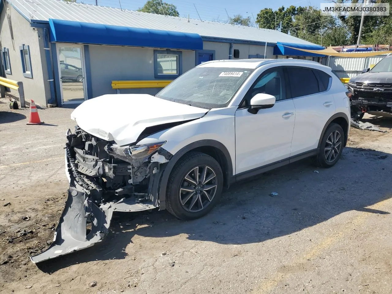 2018 Mazda Cx-5 Touring VIN: JM3KFACM4J0380383 Lot: 74089414