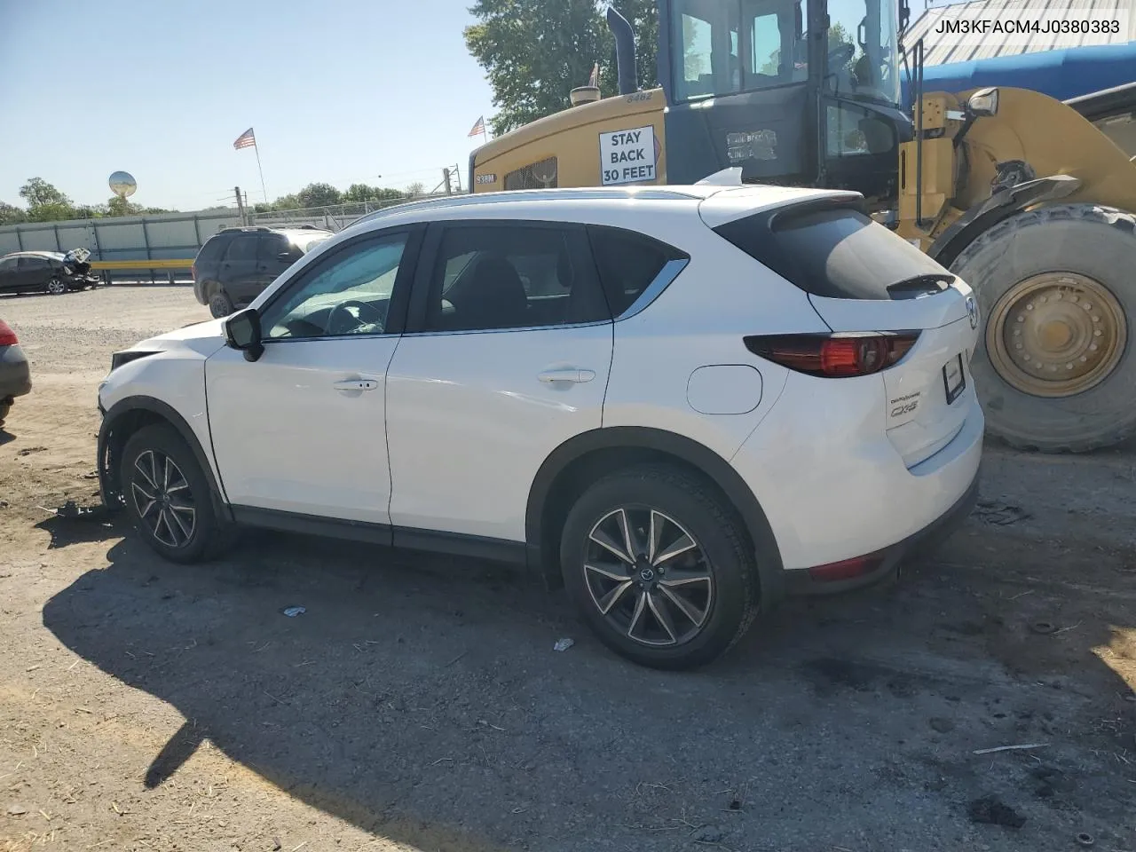 2018 Mazda Cx-5 Touring VIN: JM3KFACM4J0380383 Lot: 74089414