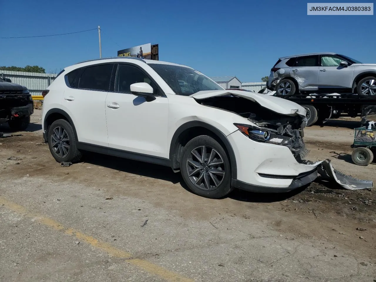 2018 Mazda Cx-5 Touring VIN: JM3KFACM4J0380383 Lot: 74089414