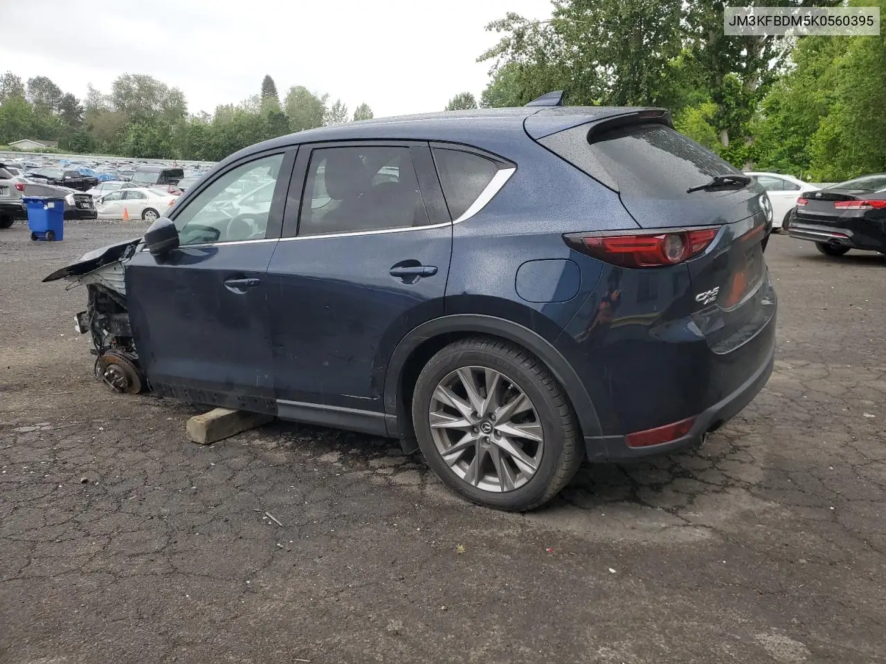 2019 Mazda Cx-5 Grand Touring VIN: JM3KFBDM5K0560395 Lot: 56422415