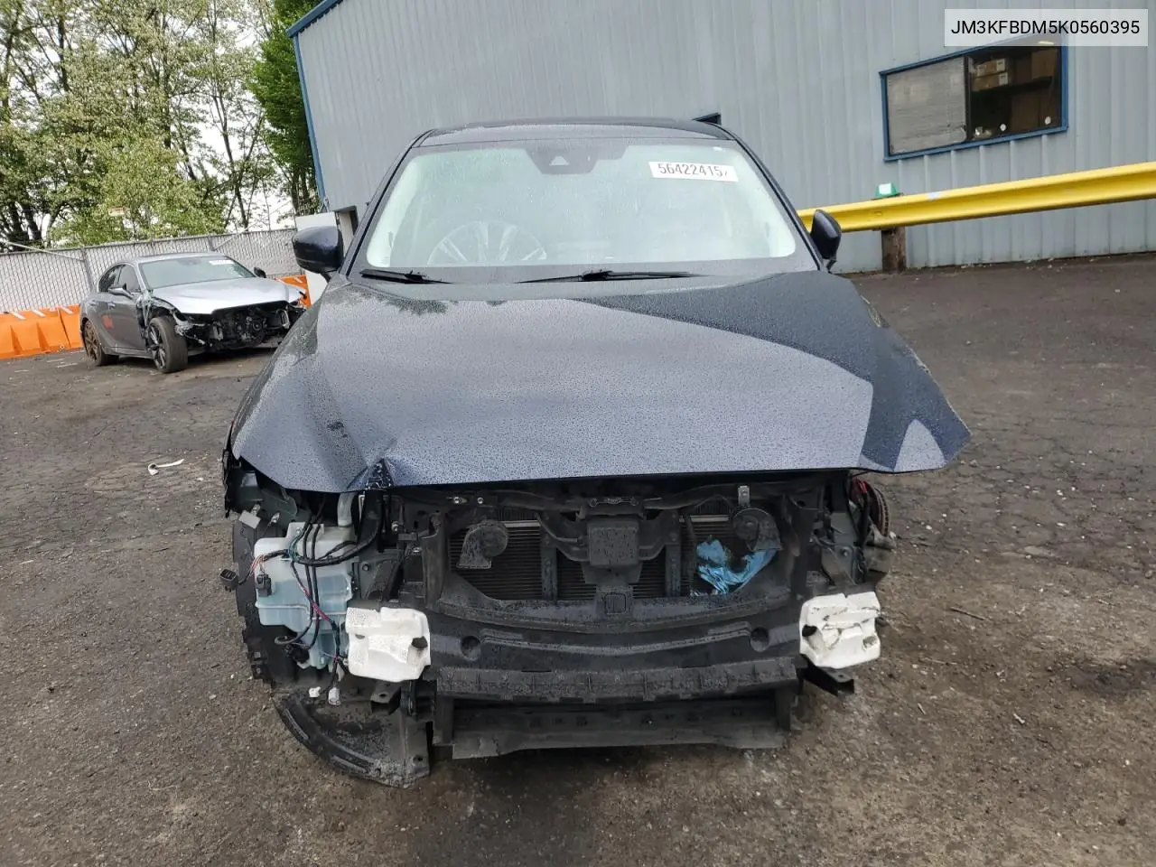 2019 Mazda Cx-5 Grand Touring VIN: JM3KFBDM5K0560395 Lot: 56422415
