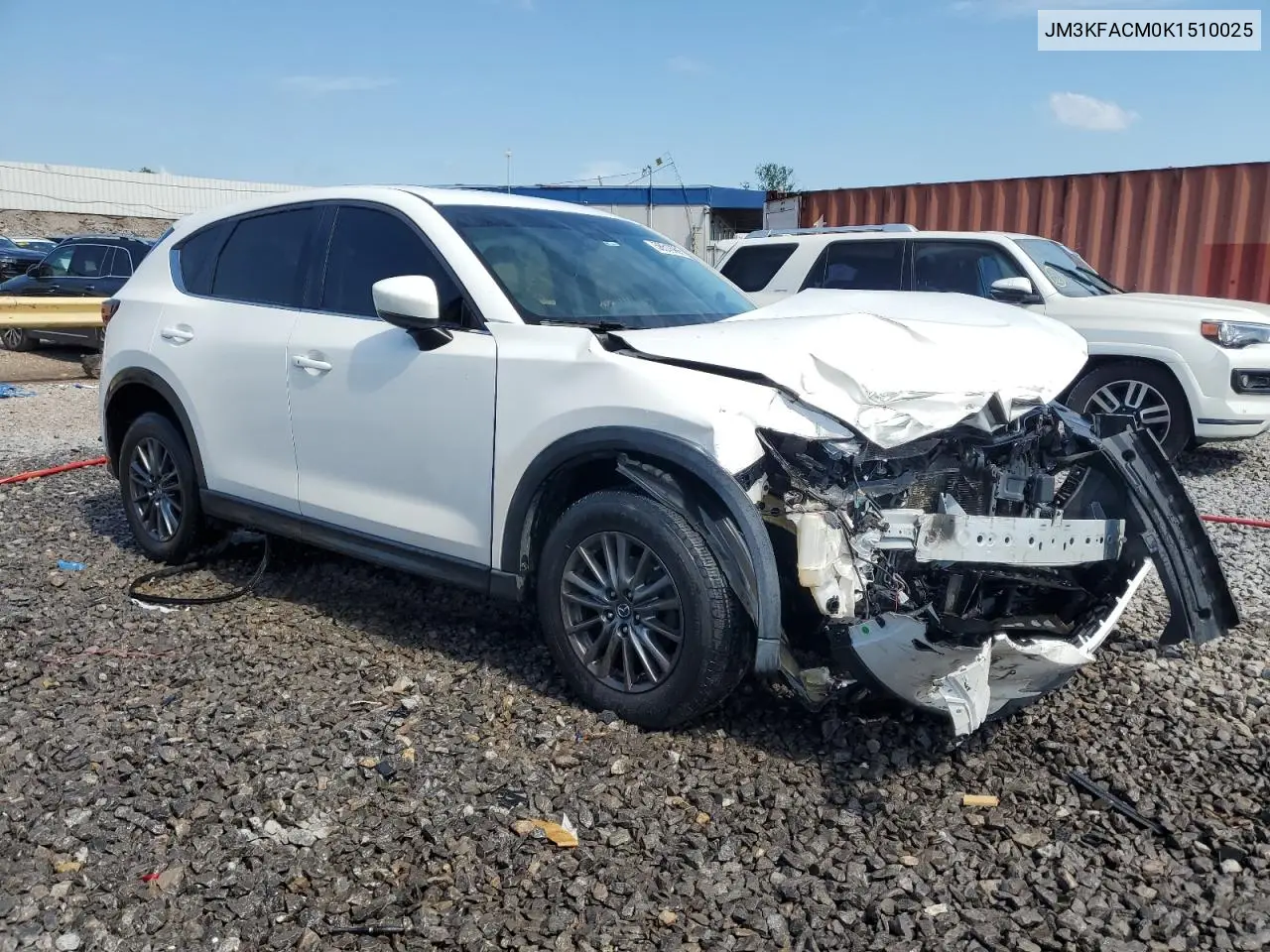2019 Mazda Cx-5 Touring VIN: JM3KFACM0K1510025 Lot: 56518905