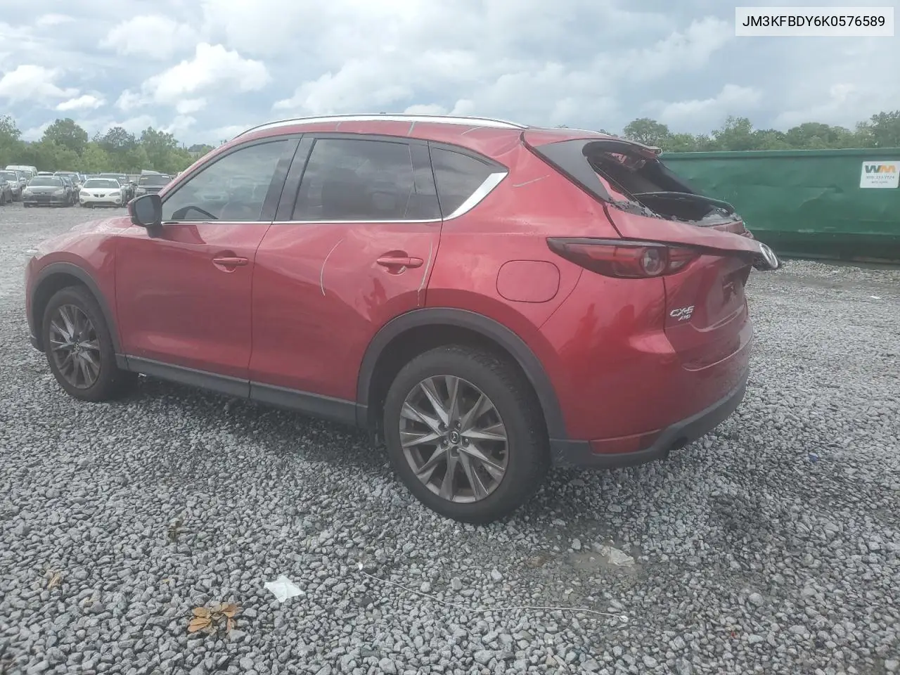 2019 Mazda Cx-5 Grand Touring Reserve VIN: JM3KFBDY6K0576589 Lot: 56692195