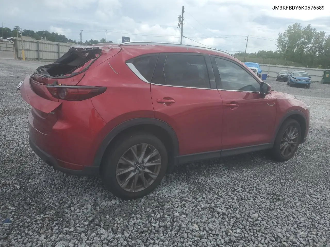 2019 Mazda Cx-5 Grand Touring Reserve VIN: JM3KFBDY6K0576589 Lot: 56692195