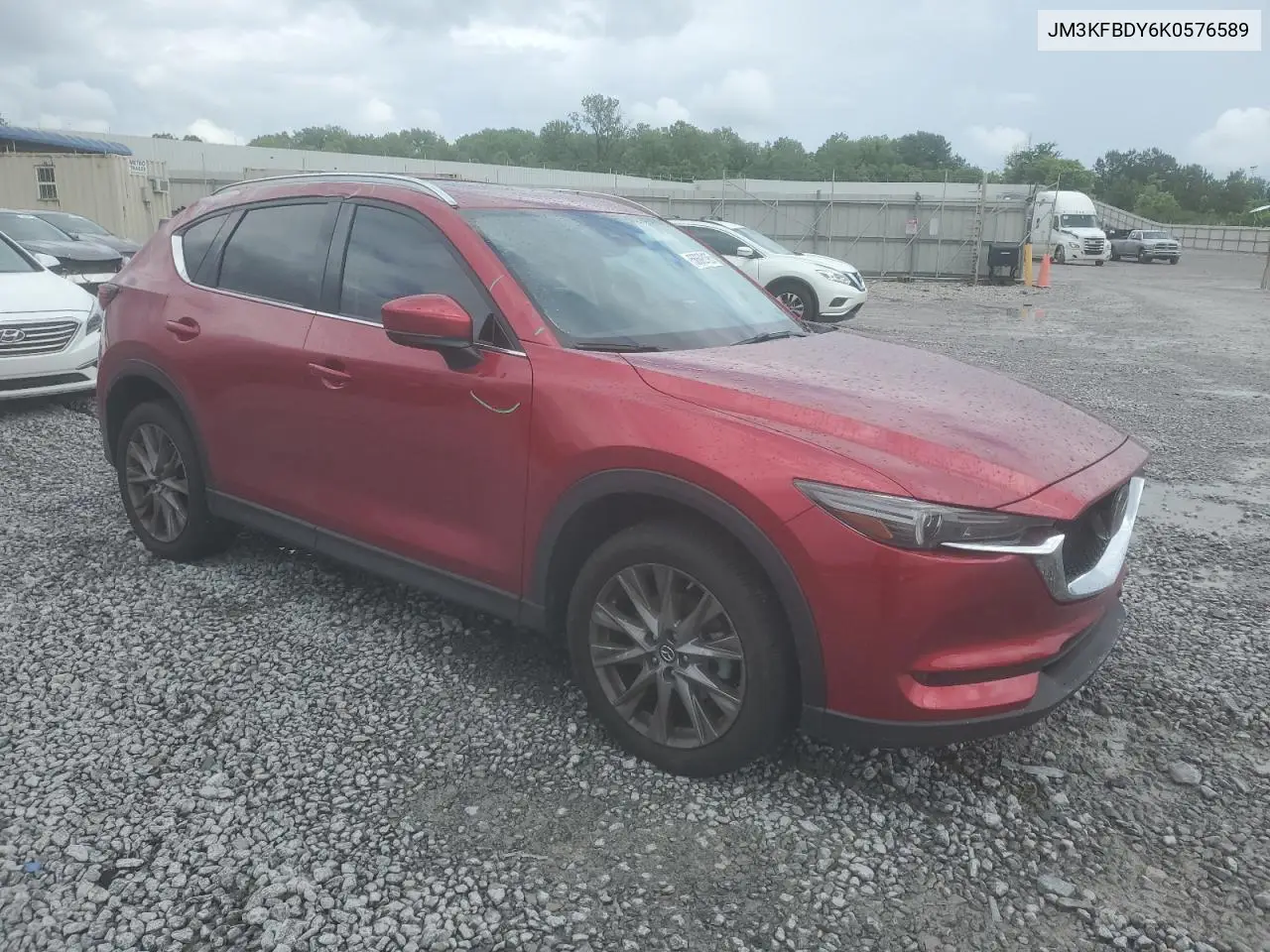 2019 Mazda Cx-5 Grand Touring Reserve VIN: JM3KFBDY6K0576589 Lot: 56692195
