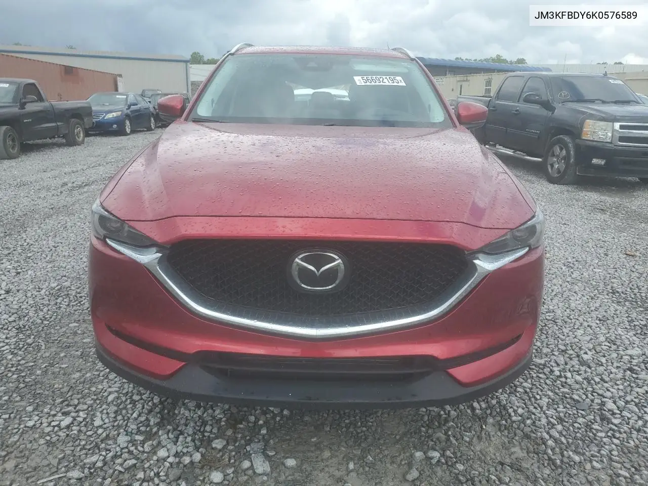 2019 Mazda Cx-5 Grand Touring Reserve VIN: JM3KFBDY6K0576589 Lot: 56692195