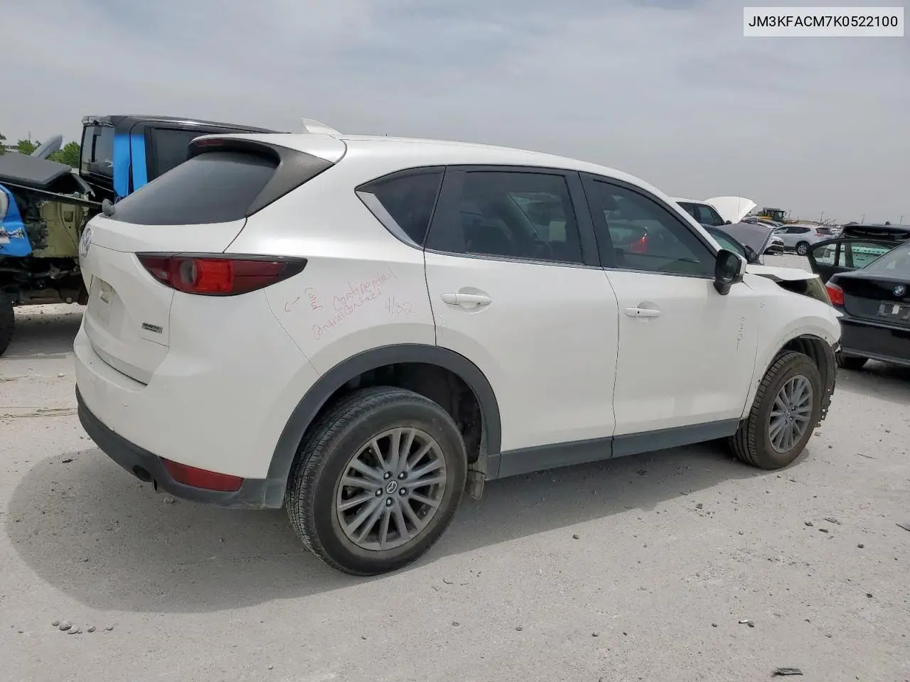 2019 Mazda Cx-5 Touring VIN: JM3KFACM7K0522100 Lot: 56693595
