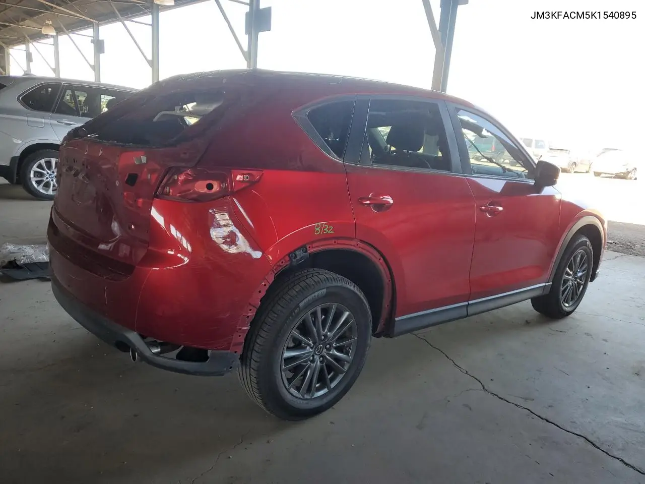 2019 Mazda Cx-5 Touring VIN: JM3KFACM5K1540895 Lot: 56766225