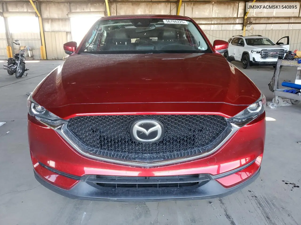 2019 Mazda Cx-5 Touring VIN: JM3KFACM5K1540895 Lot: 56766225