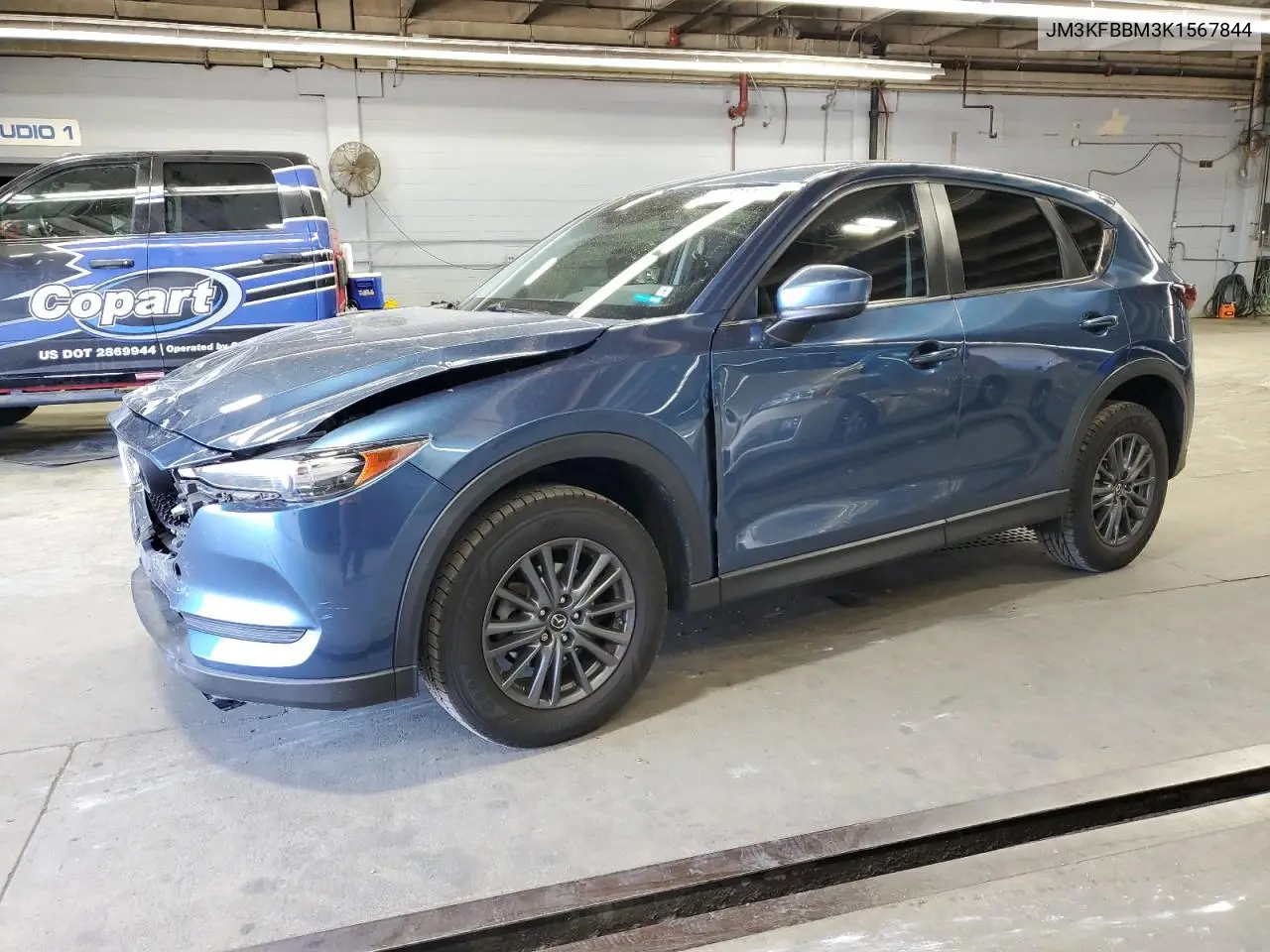 2019 Mazda Cx-5 Sport VIN: JM3KFBBM3K1567844 Lot: 56871135