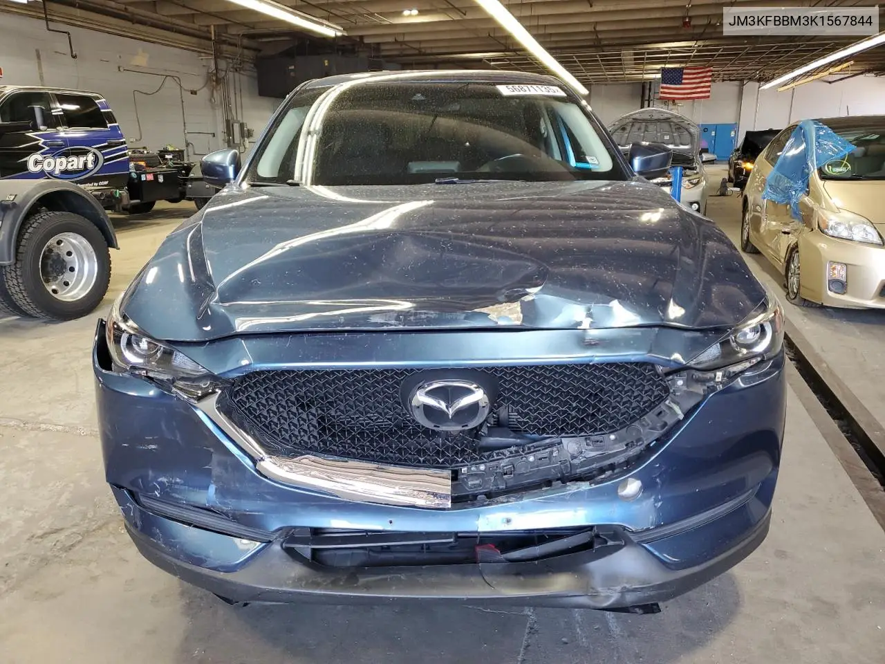 2019 Mazda Cx-5 Sport VIN: JM3KFBBM3K1567844 Lot: 56871135