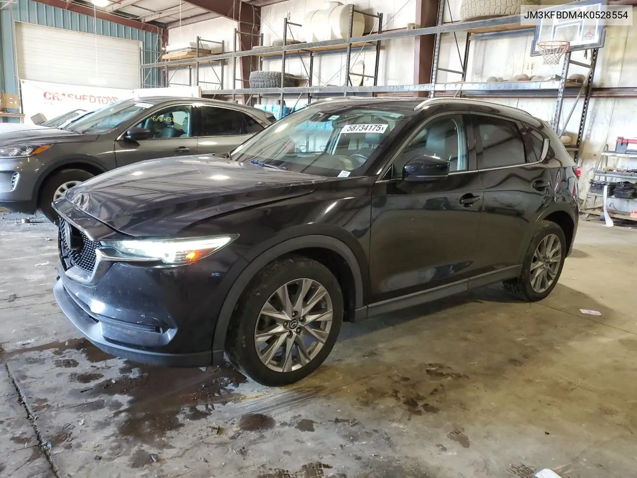 2019 Mazda Cx-5 Grand Touring VIN: JM3KFBDM4K0528554 Lot: 58734175