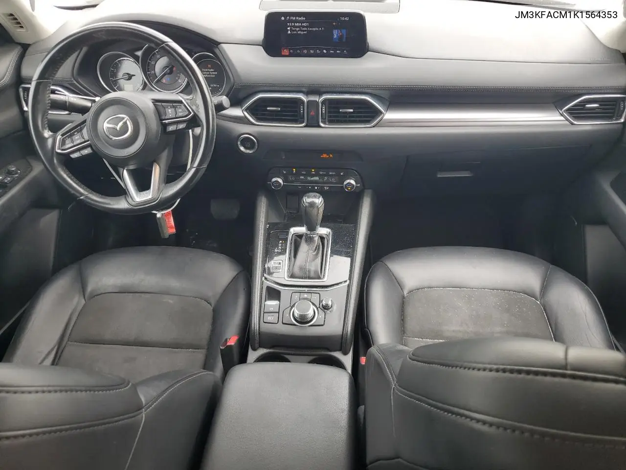 2019 Mazda Cx-5 Touring VIN: JM3KFACM1K1564353 Lot: 59554185