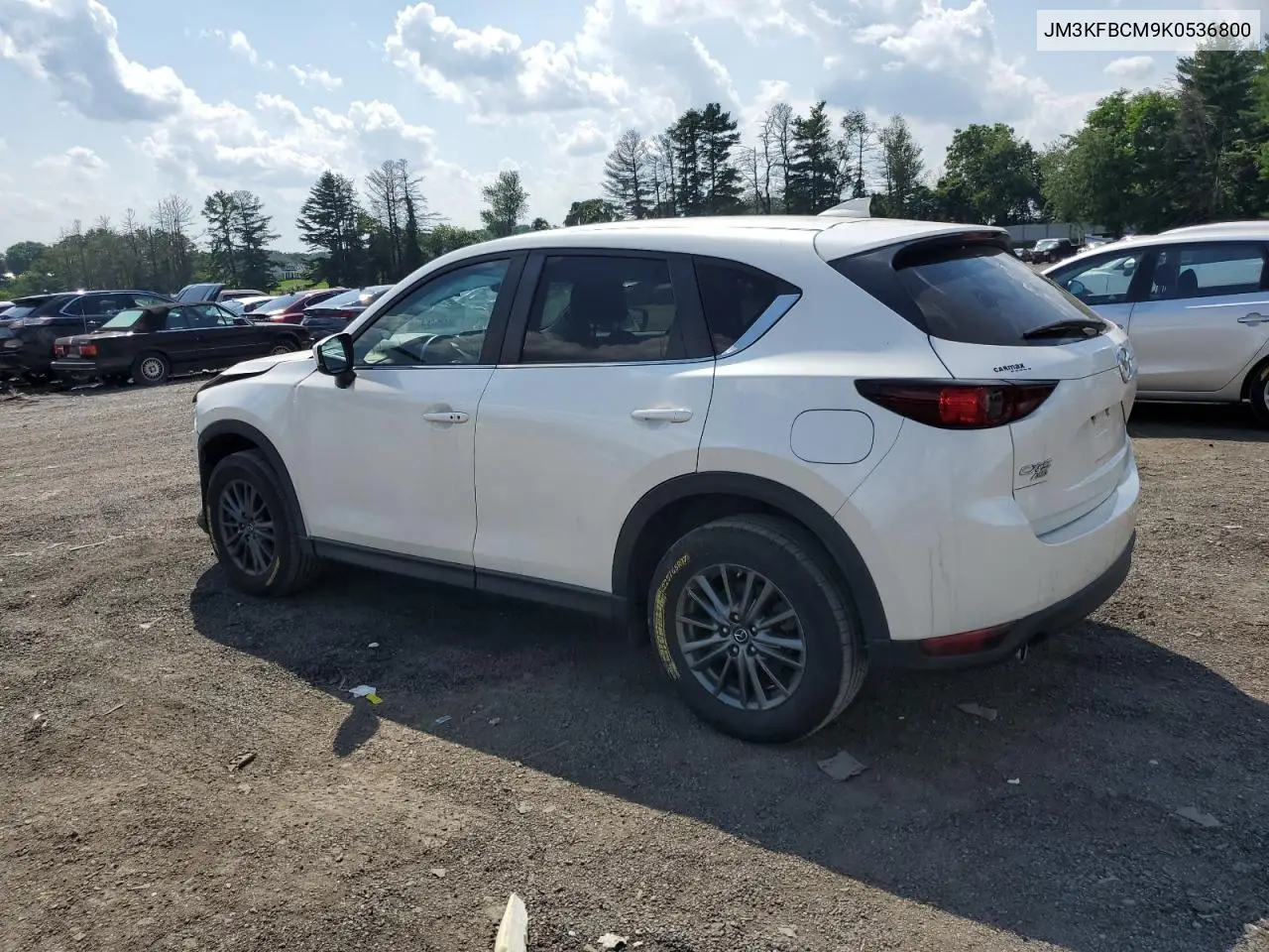 2019 Mazda Cx-5 Touring VIN: JM3KFBCM9K0536800 Lot: 62417185