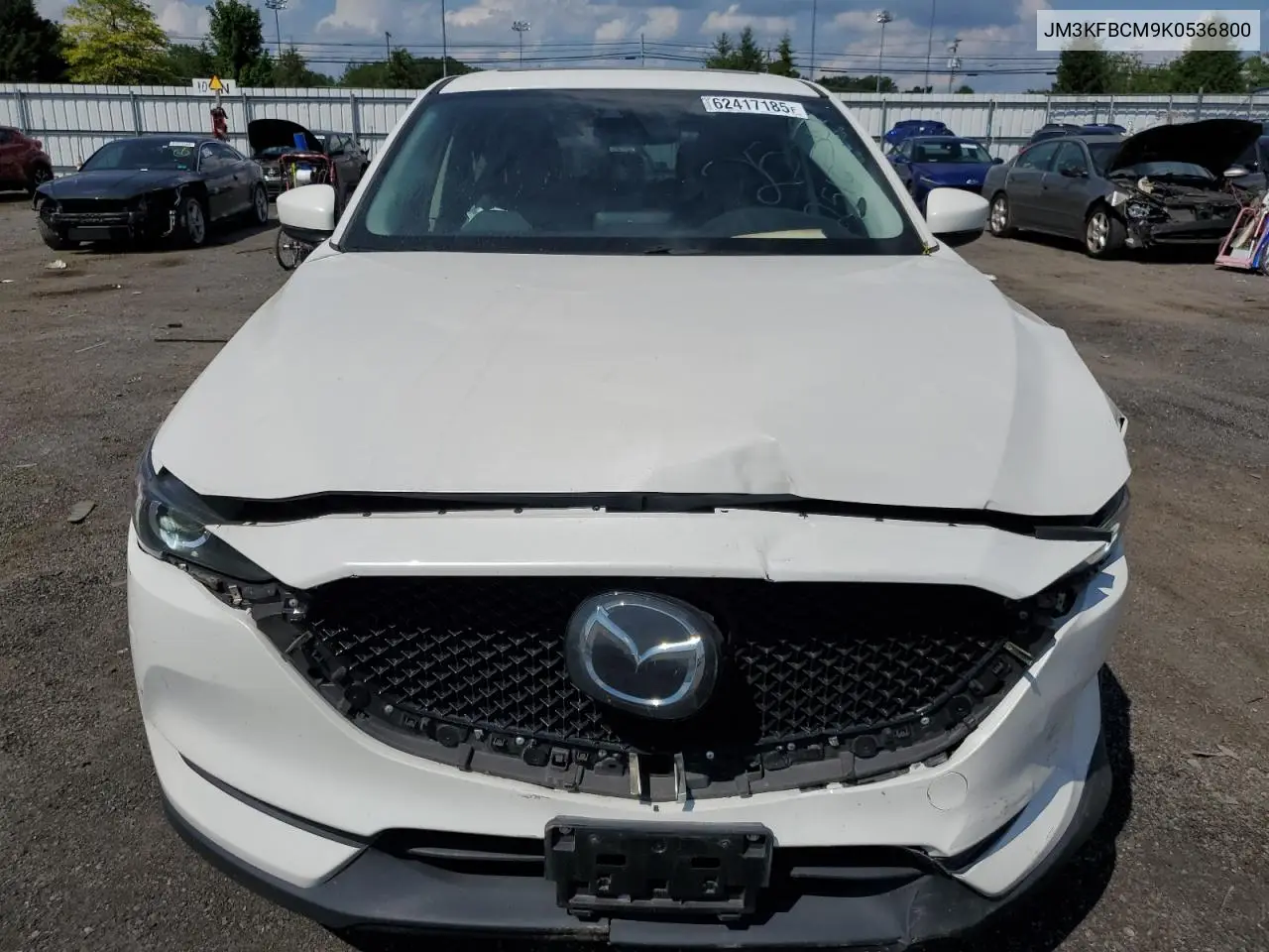 2019 Mazda Cx-5 Touring VIN: JM3KFBCM9K0536800 Lot: 62417185