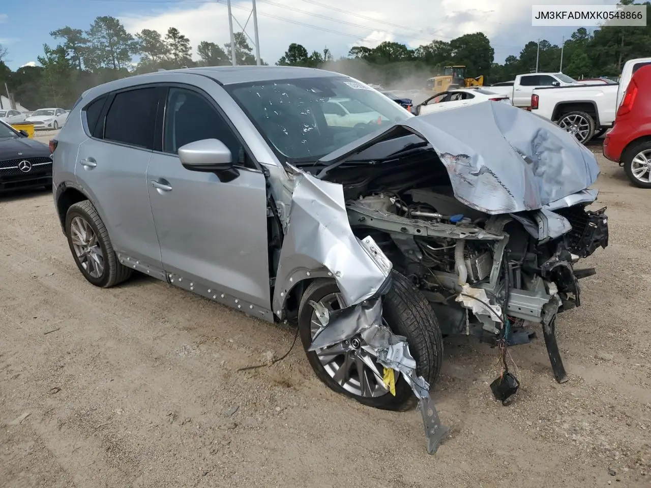 2019 Mazda Cx-5 Grand Touring VIN: JM3KFADMXK0548866 Lot: 62492065
