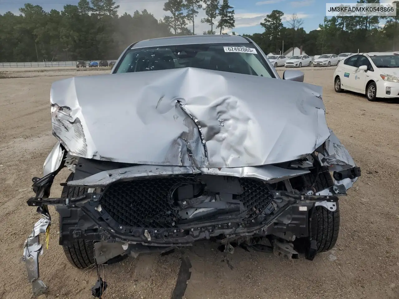 2019 Mazda Cx-5 Grand Touring VIN: JM3KFADMXK0548866 Lot: 62492065