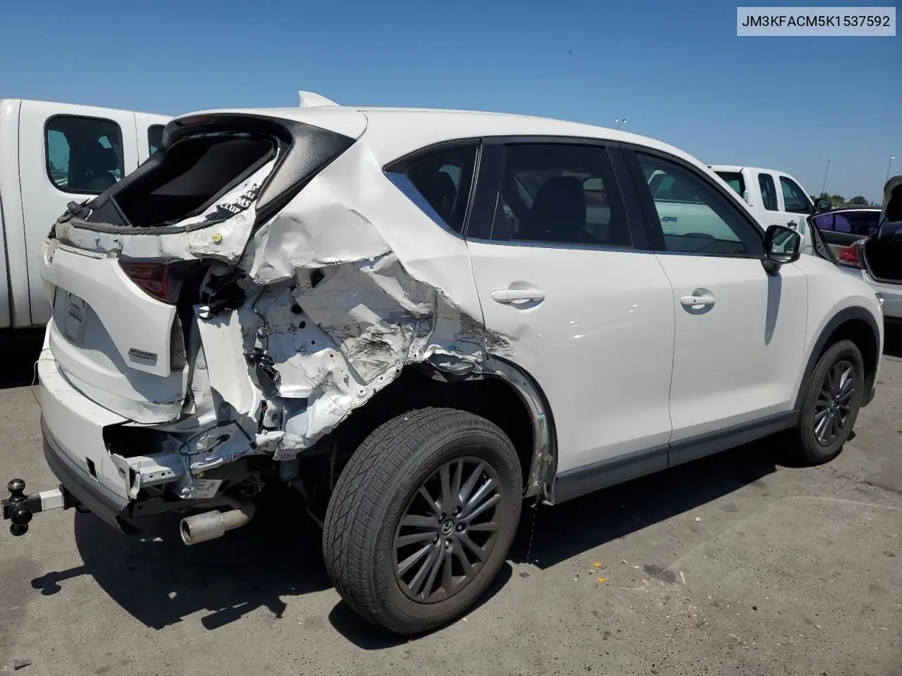 2019 Mazda Cx-5 Touring VIN: JM3KFACM5K1537592 Lot: 62610665