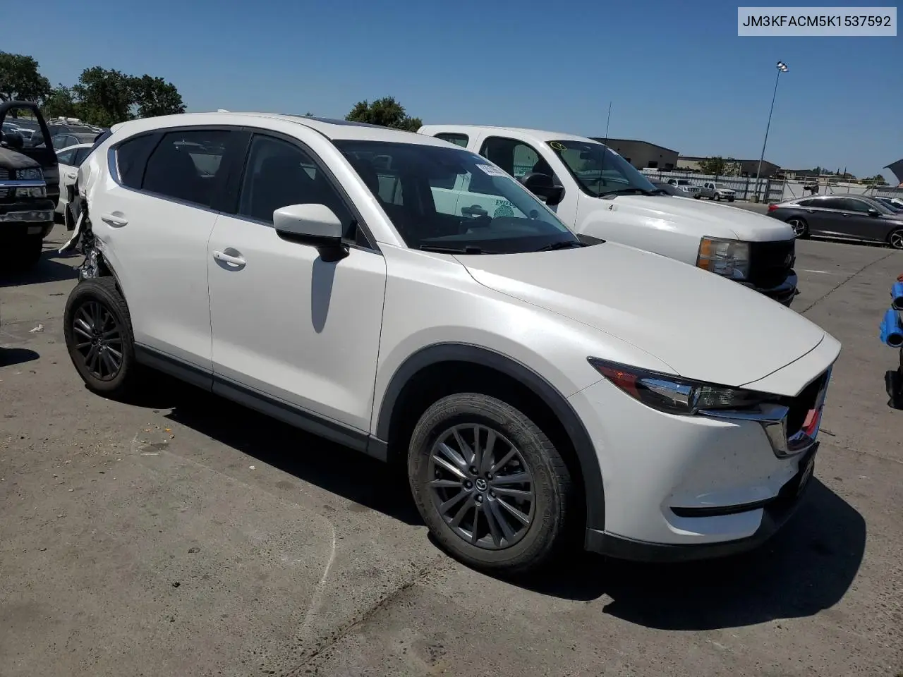2019 Mazda Cx-5 Touring VIN: JM3KFACM5K1537592 Lot: 62610665