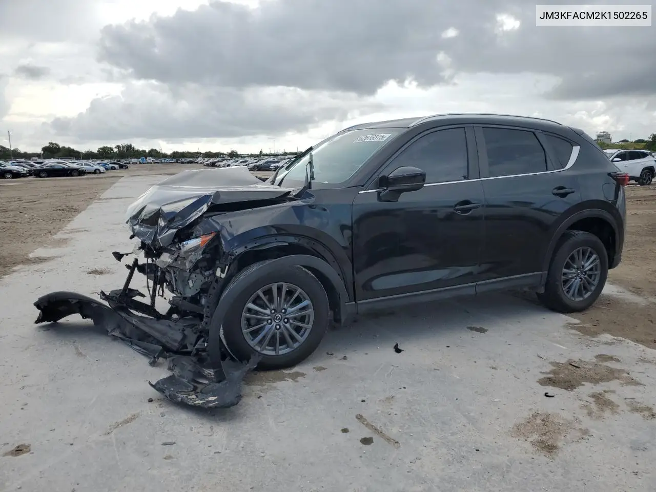 2019 Mazda Cx-5 Touring VIN: JM3KFACM2K1502265 Lot: 62676515