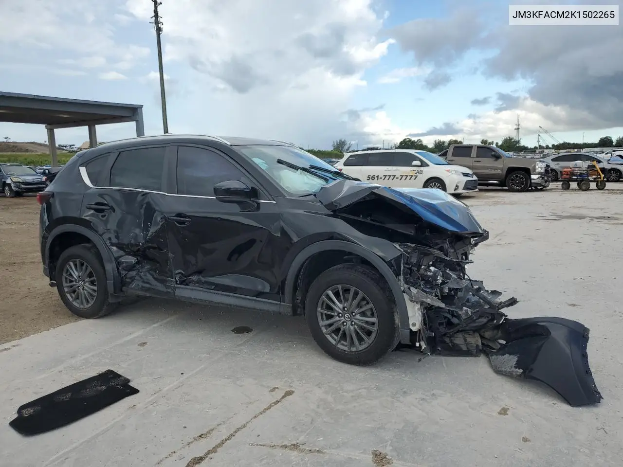 2019 Mazda Cx-5 Touring VIN: JM3KFACM2K1502265 Lot: 62676515