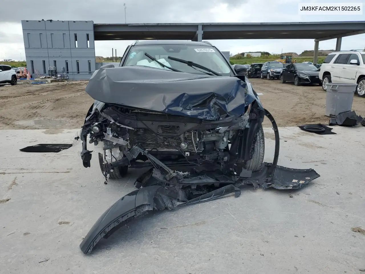 2019 Mazda Cx-5 Touring VIN: JM3KFACM2K1502265 Lot: 62676515