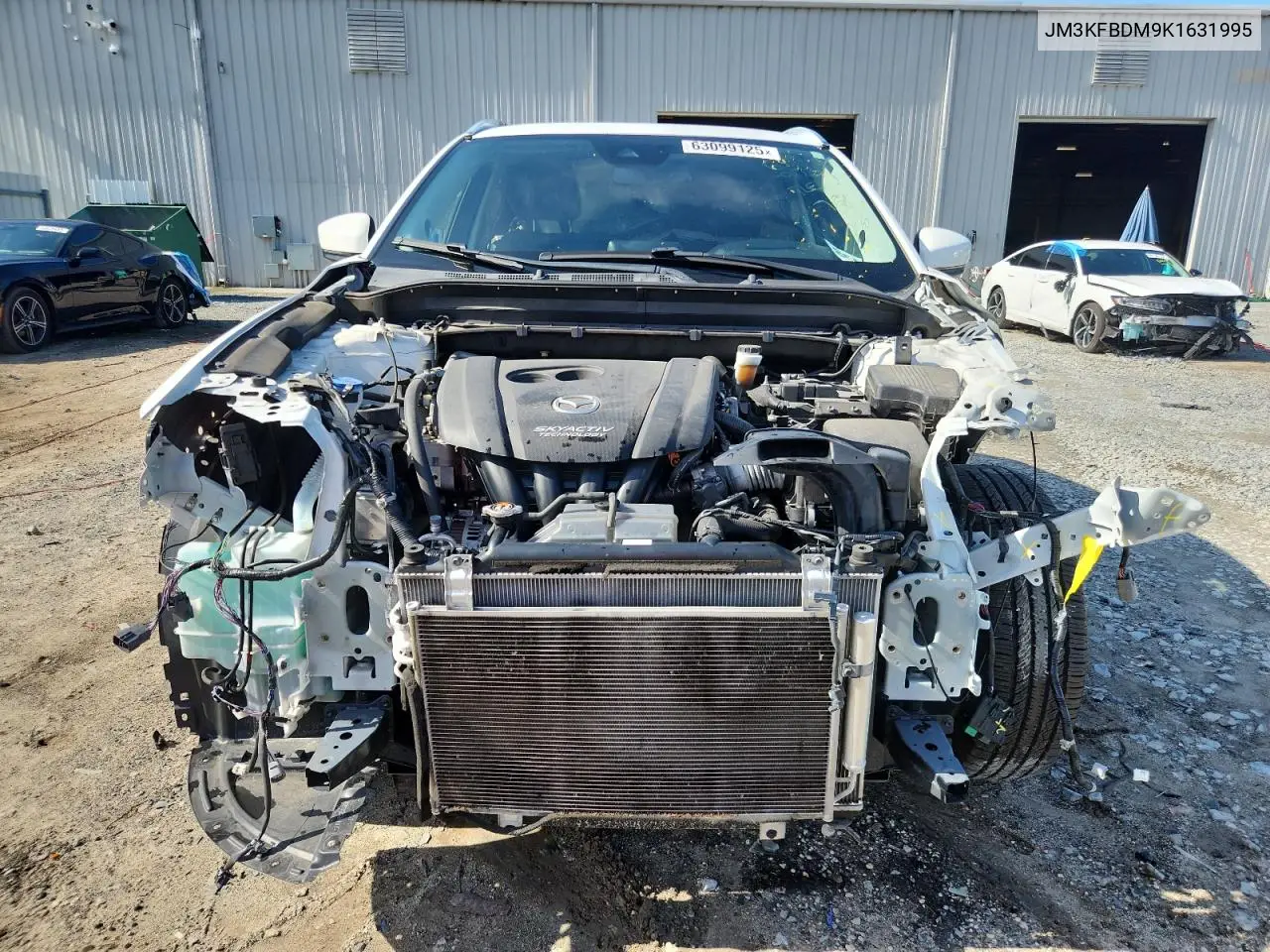 2019 Mazda Cx-5 Grand Touring VIN: JM3KFBDM9K1631995 Lot: 63099125