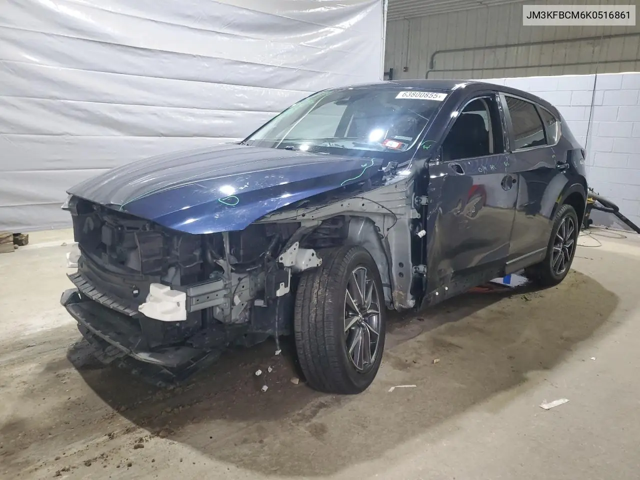 2019 Mazda Cx-5 Touring VIN: JM3KFBCM6K0516861 Lot: 63800855