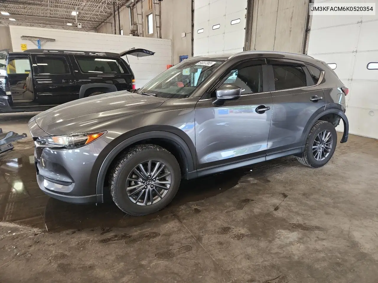 2019 Mazda Cx-5 Touring VIN: JM3KFACM6K0520354 Lot: 64037365