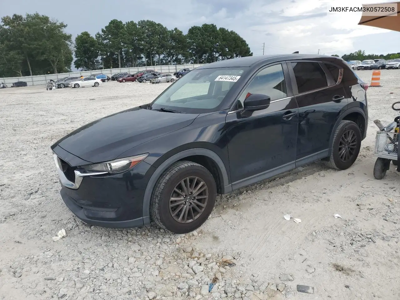 2019 Mazda Cx-5 Touring VIN: JM3KFACM3K0572508 Lot: 64147345