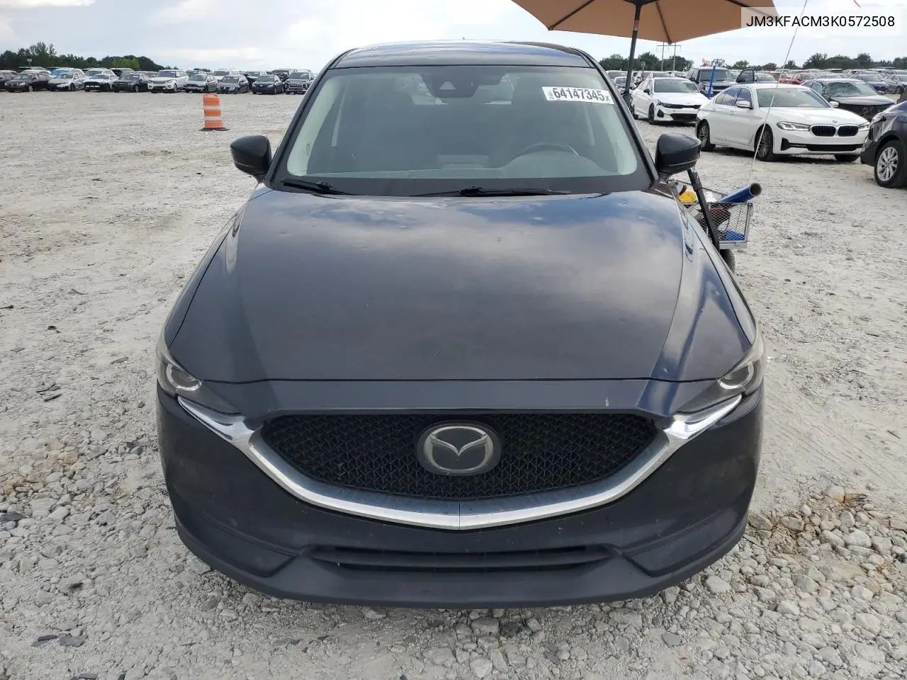 2019 Mazda Cx-5 Touring VIN: JM3KFACM3K0572508 Lot: 64147345