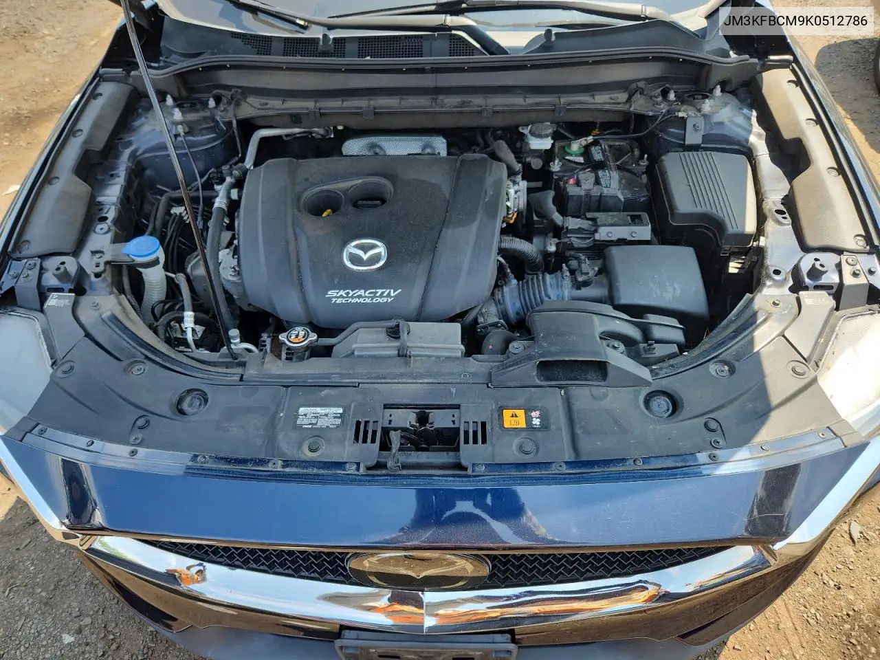 2019 Mazda Cx-5 Touring VIN: JM3KFBCM9K0512786 Lot: 64290625