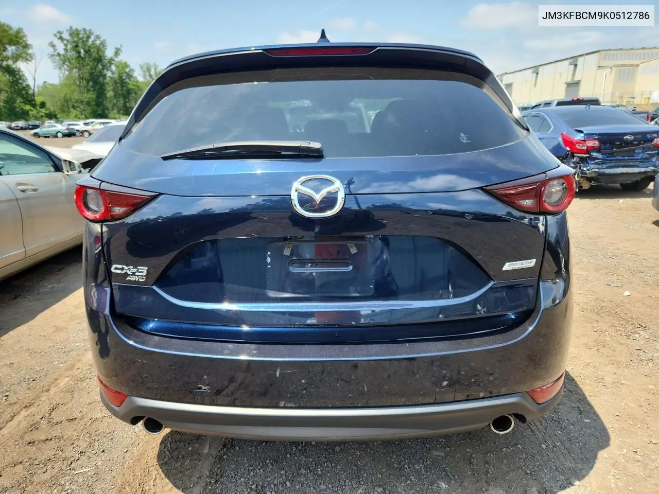 2019 Mazda Cx-5 Touring VIN: JM3KFBCM9K0512786 Lot: 64290625