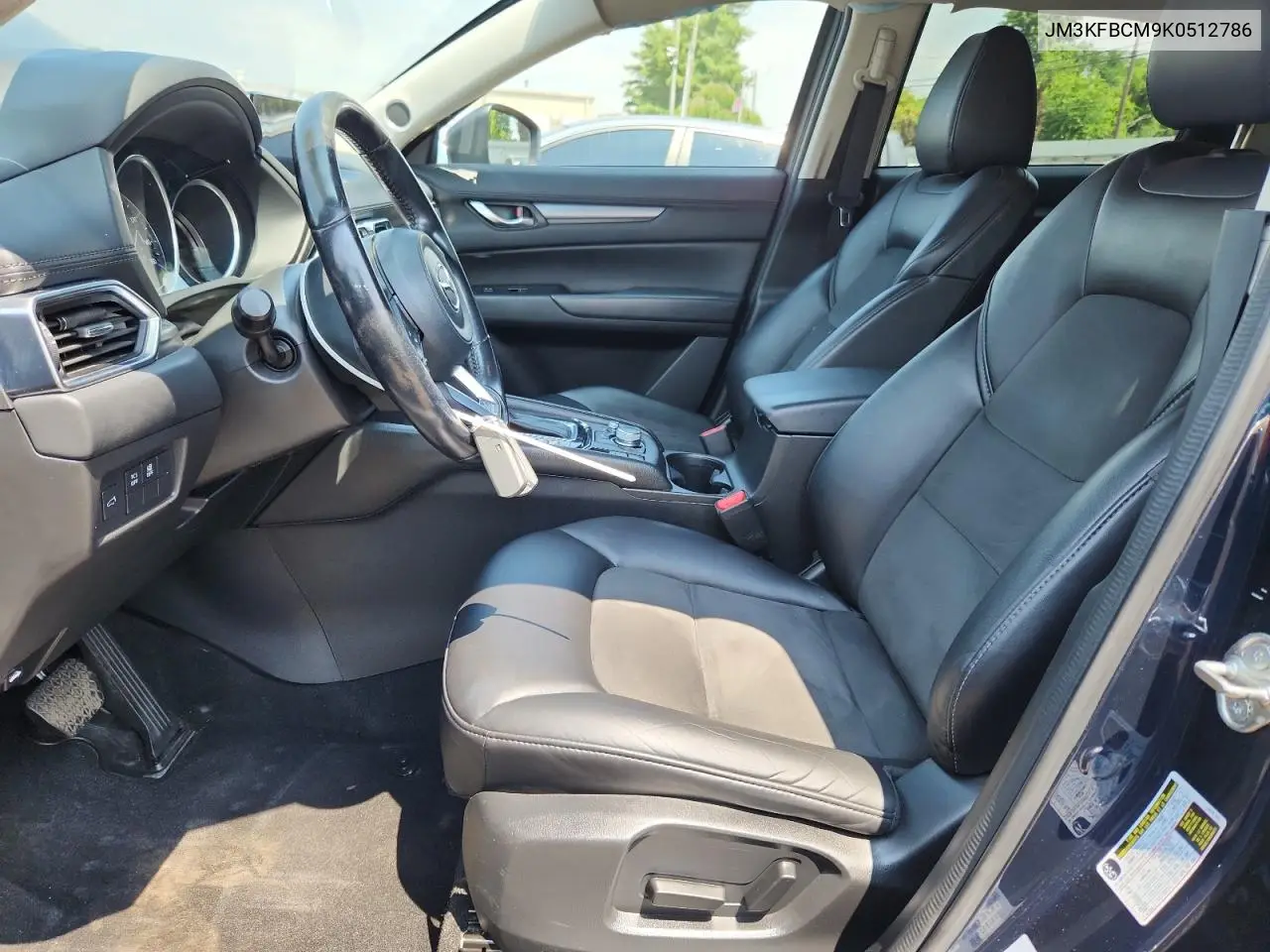 2019 Mazda Cx-5 Touring VIN: JM3KFBCM9K0512786 Lot: 64290625