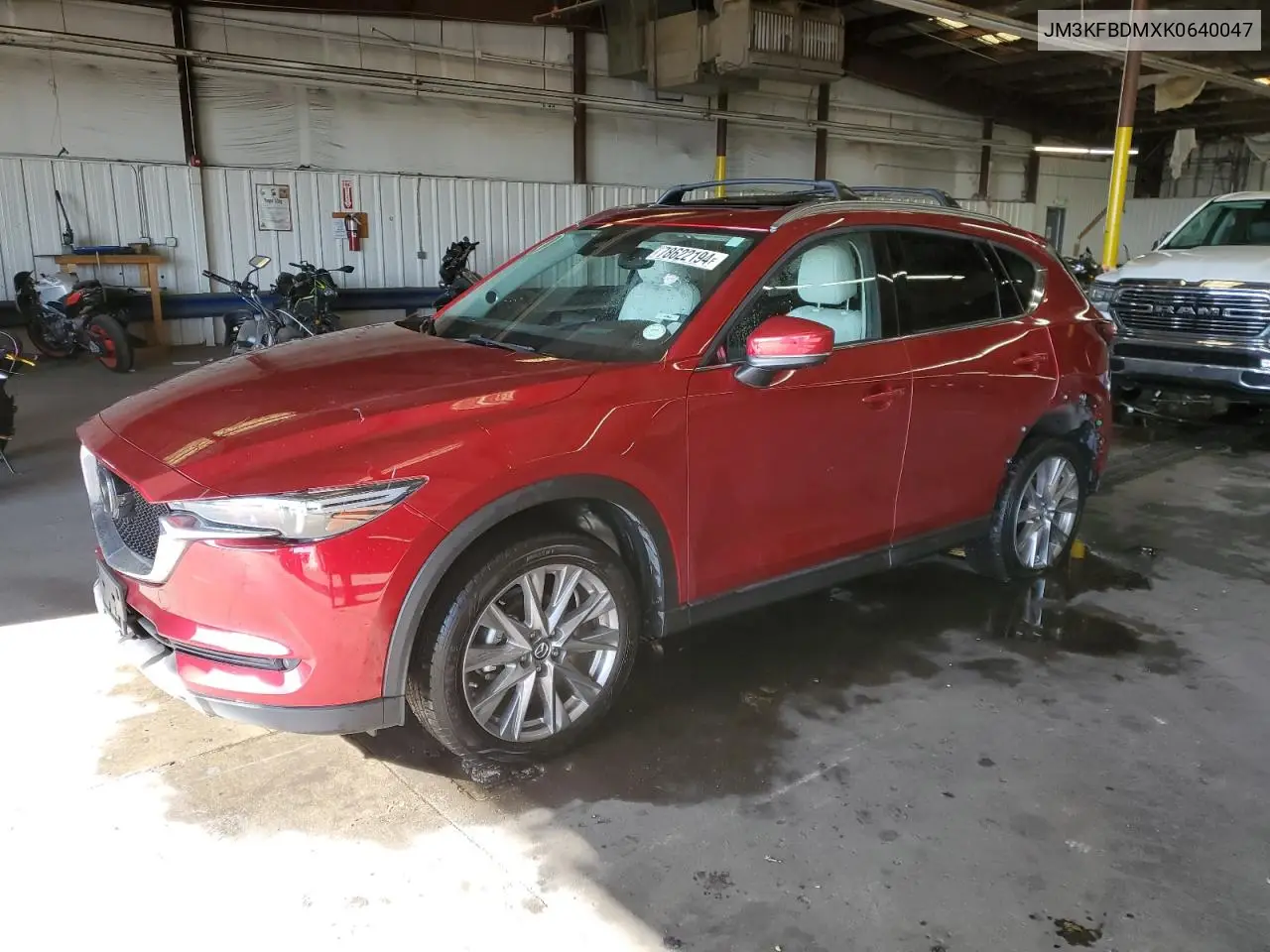 2019 Mazda Cx-5 Grand Touring VIN: JM3KFBDMXK0640047 Lot: 78622194