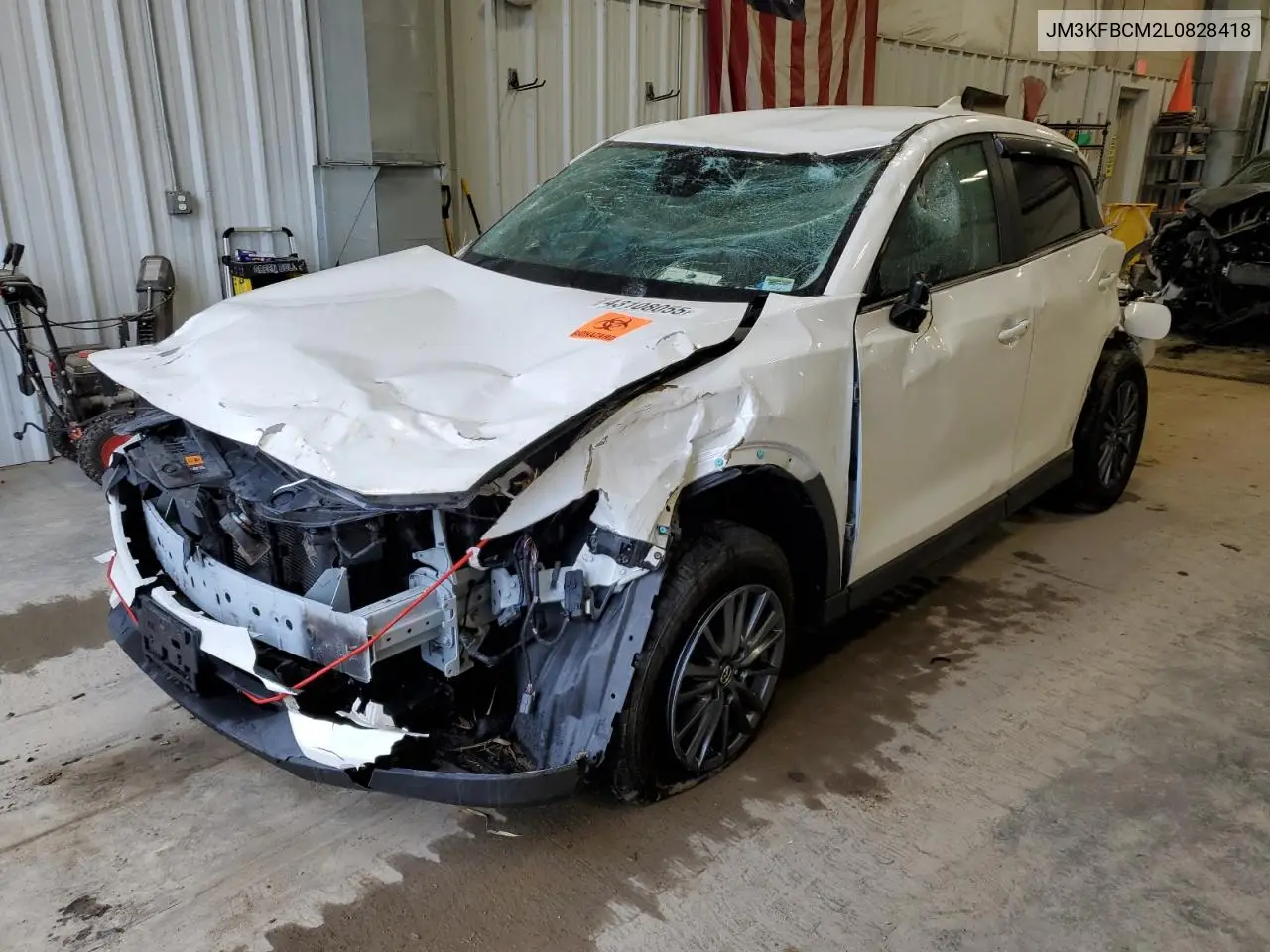 2020 Mazda Cx-5 Touring VIN: JM3KFBCM2L0828418 Lot: 43108055