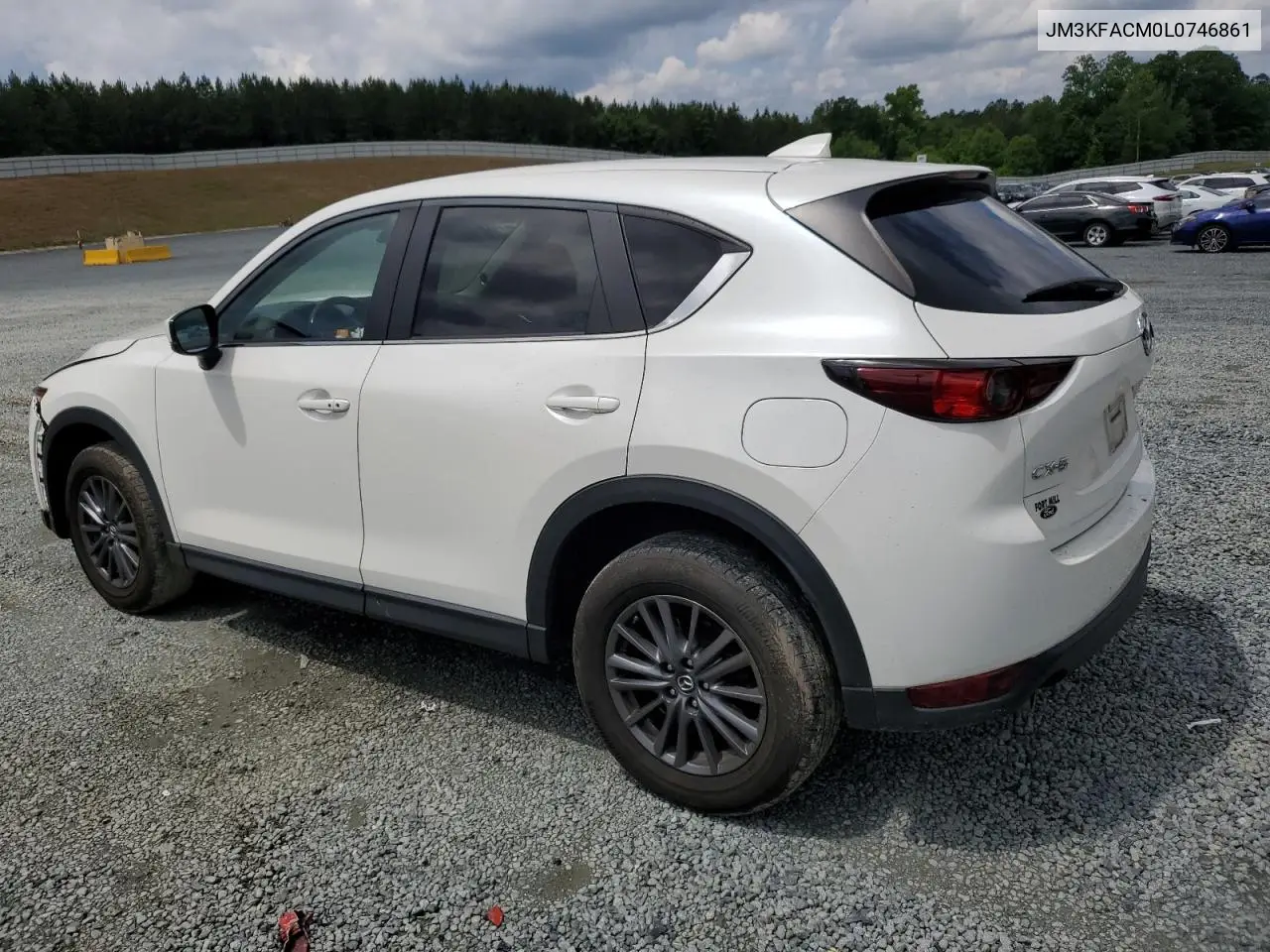 2020 Mazda Cx-5 Touring VIN: JM3KFACM0L0746861 Lot: 56949555