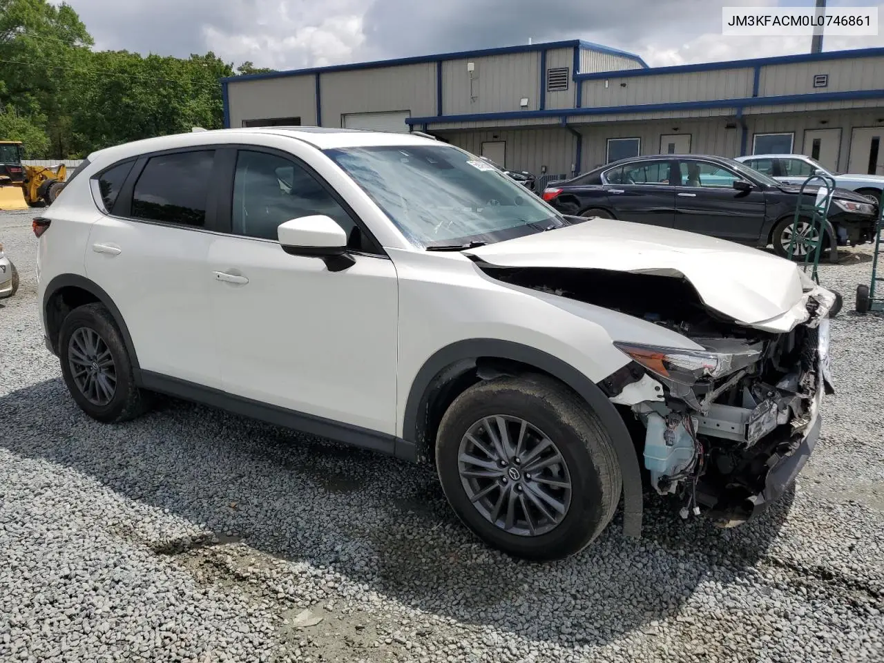 2020 Mazda Cx-5 Touring VIN: JM3KFACM0L0746861 Lot: 56949555