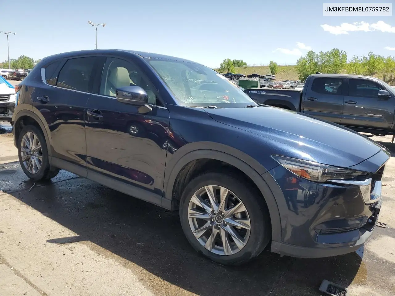 2020 Mazda Cx-5 Grand Touring VIN: JM3KFBDM8L0759782 Lot: 57104325