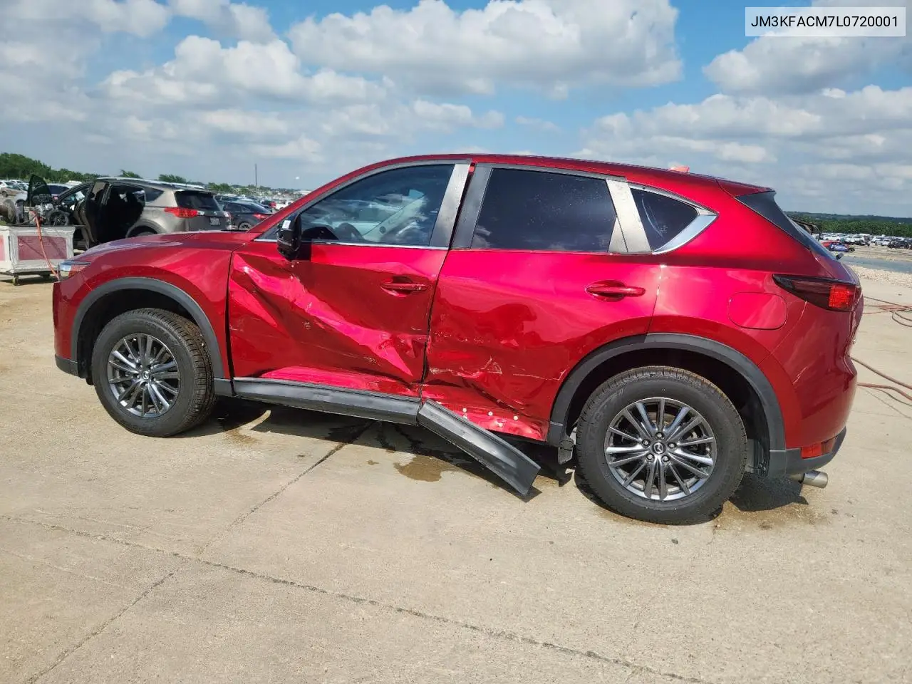 2020 Mazda Cx-5 Touring VIN: JM3KFACM7L0720001 Lot: 58964405
