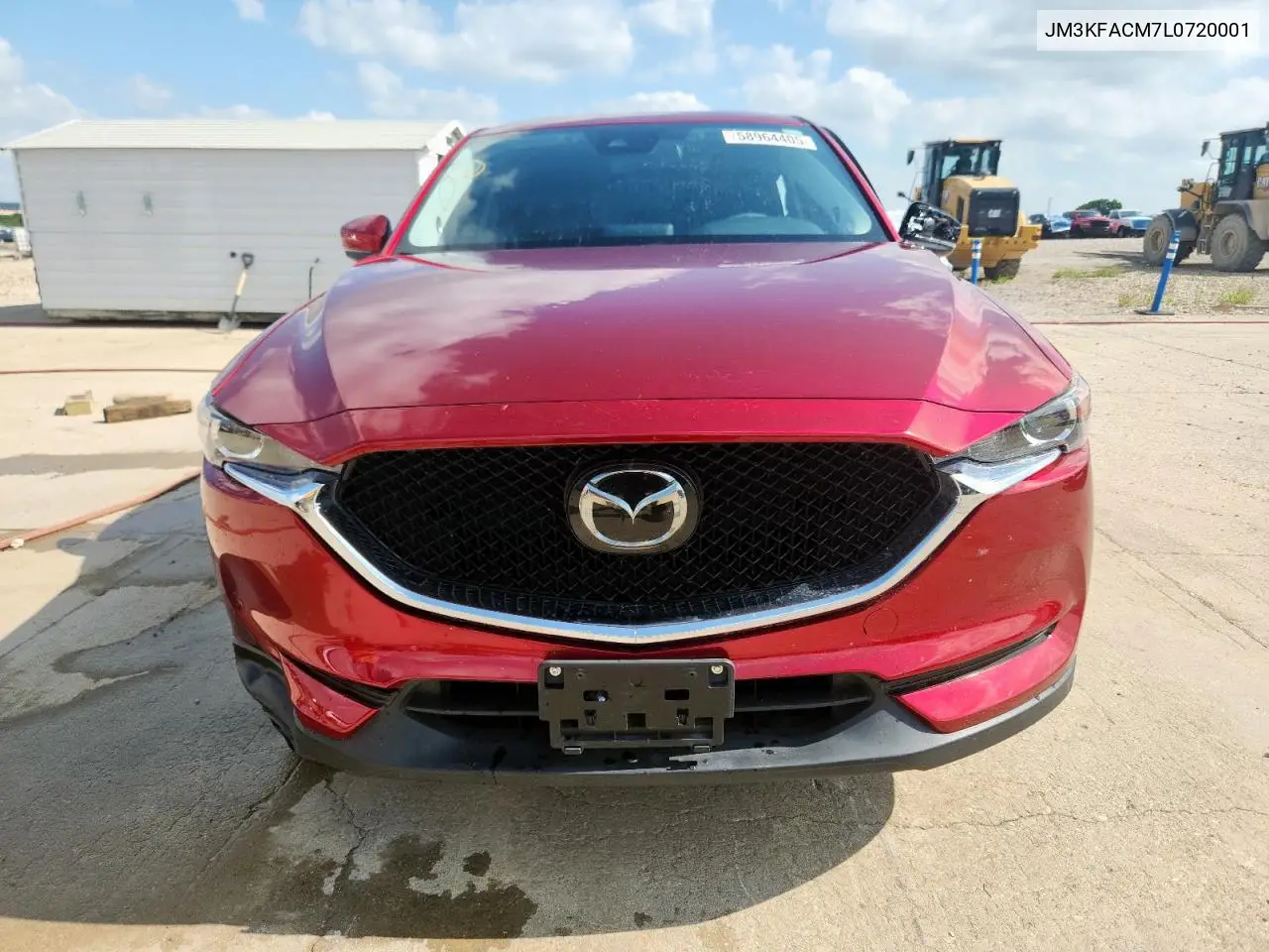 2020 Mazda Cx-5 Touring VIN: JM3KFACM7L0720001 Lot: 58964405