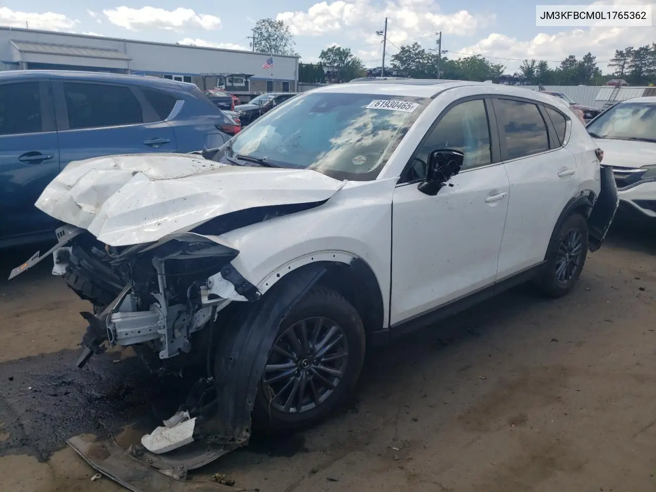 2020 Mazda Cx-5 Touring VIN: JM3KFBCM0L1765362 Lot: 61930465