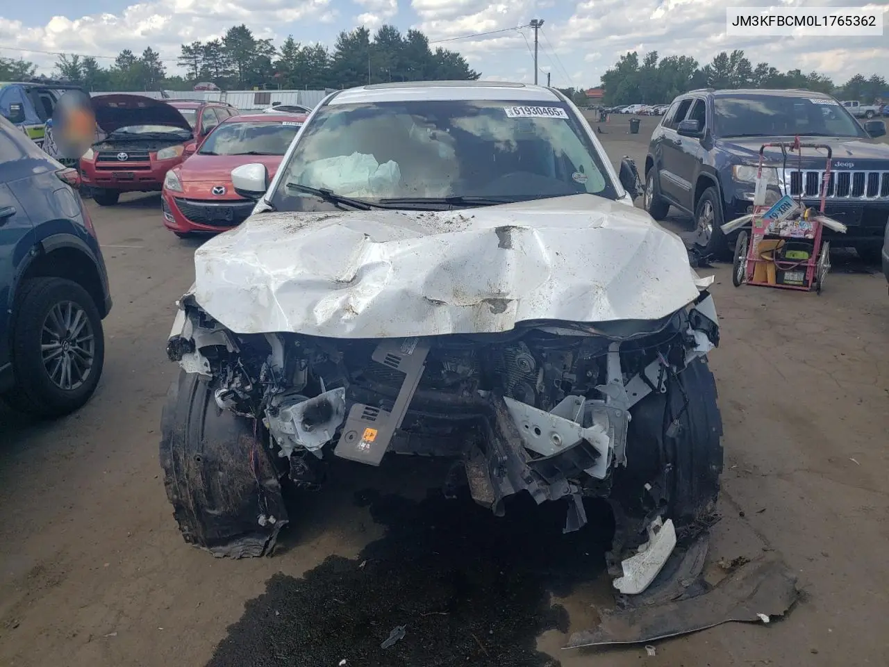 2020 Mazda Cx-5 Touring VIN: JM3KFBCM0L1765362 Lot: 61930465