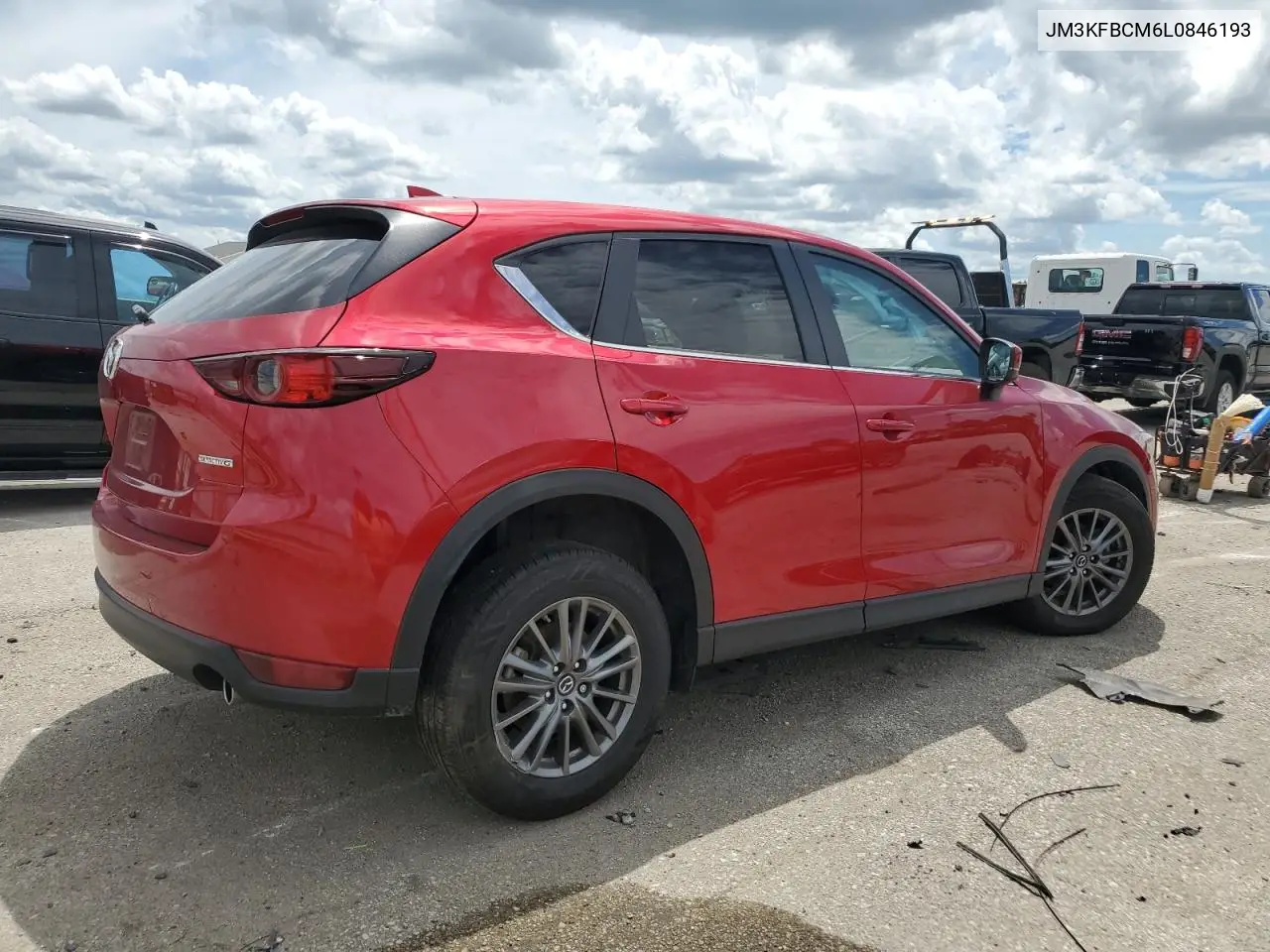 2020 Mazda Cx-5 Touring VIN: JM3KFBCM6L0846193 Lot: 62017265
