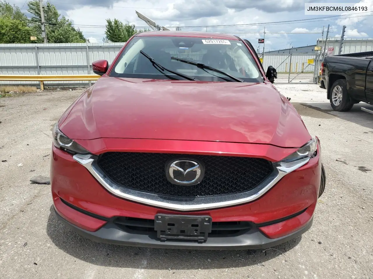 2020 Mazda Cx-5 Touring VIN: JM3KFBCM6L0846193 Lot: 62017265