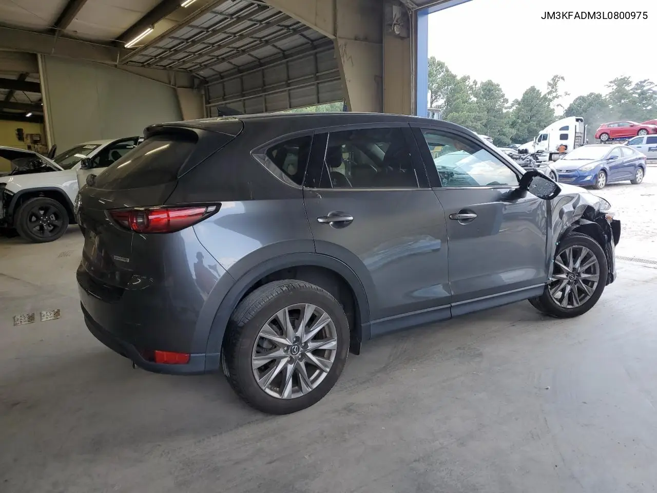 2020 Mazda Cx-5 Grand Touring VIN: JM3KFADM3L0800975 Lot: 62457155