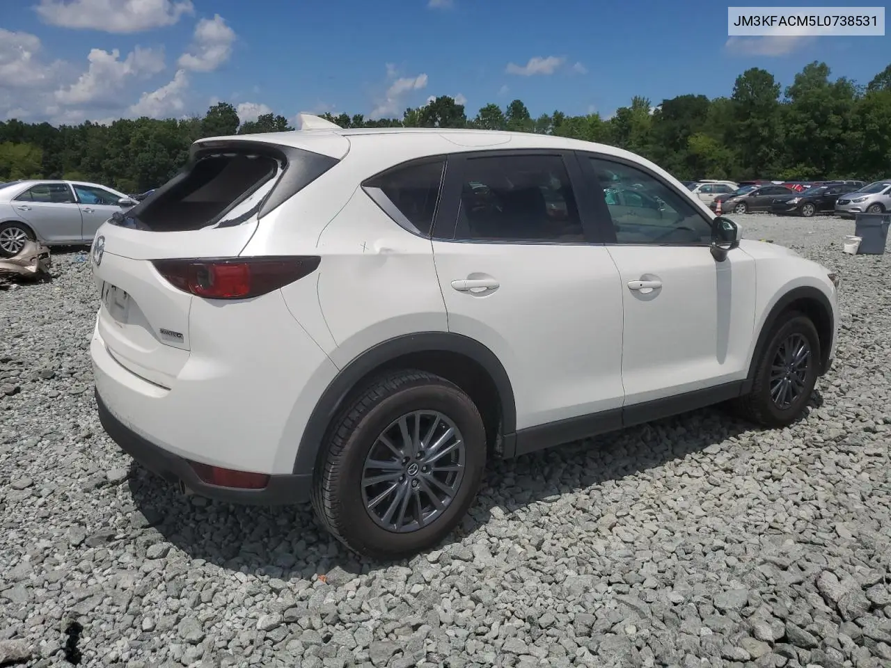 2020 Mazda Cx-5 Touring VIN: JM3KFACM5L0738531 Lot: 63187945