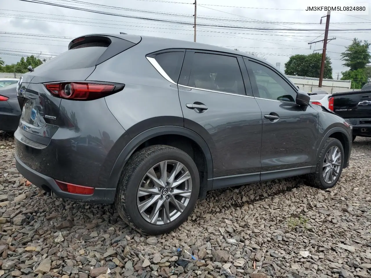2020 Mazda Cx-5 Grand Touring VIN: JM3KFBDM5L0824880 Lot: 64555285